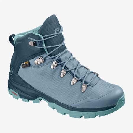 Salomon OUTback 500 GTX W Turistické Topánky Damske - Tyrkysové (SK 9-FXI)